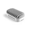 Compulocks 10-porttinen USB-latausasema UK-pistokkeella - latausasema - 120 wattia - 2,4 A - 10 lähtöporttia (USB) - Yhdistynyt kuningaskunta