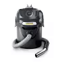 Pölynimuri Karcher AD 2 600 AW — kuiva-tuhkaimuri, 14 l, 600 AW, letku Ø 3,5 cm, 1 m letku, musta