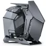 Jonsbo MOD3 Mini Micro-ATX -tornikotelo, show-malli, karkaistu lasi - harmaa - tornikotelo