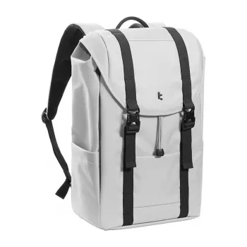 Kannettavatietokoneen reppu Tomtoc VintPack-TA1 15,6 tuuman kannettaville tietokoneille, 22 l tilavuus, harmaa