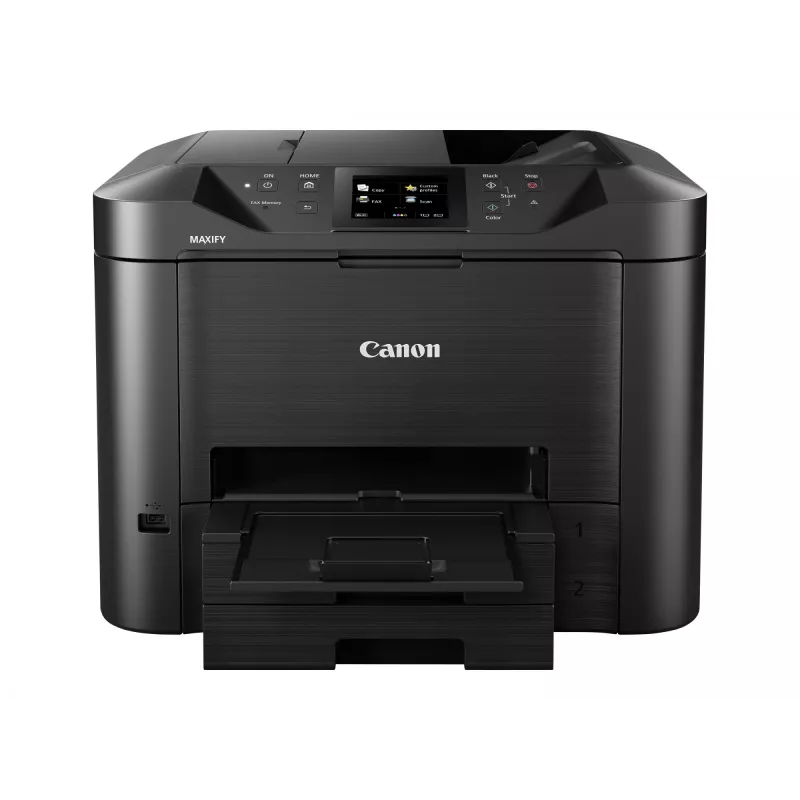 Canon MAXIFY MB5450 värimustesuihku-monitoimitulostin A4, tulostus/skannaus/kopiointi/faksi, LAN, Wi-Fi, kaksipuolinen tulostus, ADF