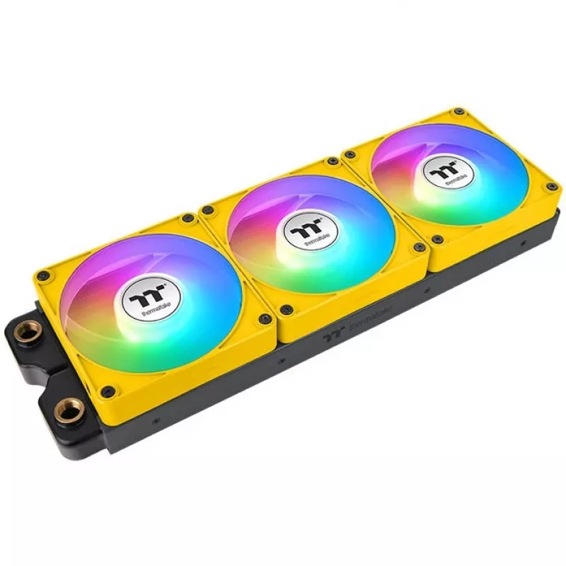 Thermaltake CT140 EX Reverse ARGB 140mm 3 kpl:n pakkaus keltainen