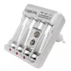 Akkulaturi Ni-MH / Ni-Cd AA / AAA / 9V