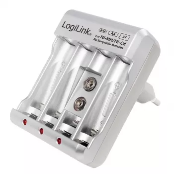 Akkulaturi Ni-MH / Ni-Cd AA / AAA / 9V
