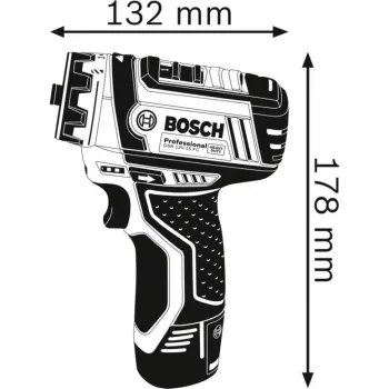 Bosch GSR 12V-15 FC Professional Keyless 600 g musta, sininen
