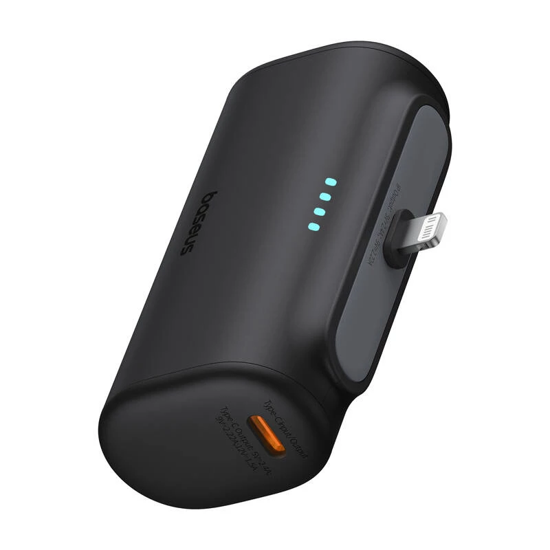Varavirtalähde Baseus Compact (IP Edition) 20W USB-C pikalataus 5000mAh Cluster musta