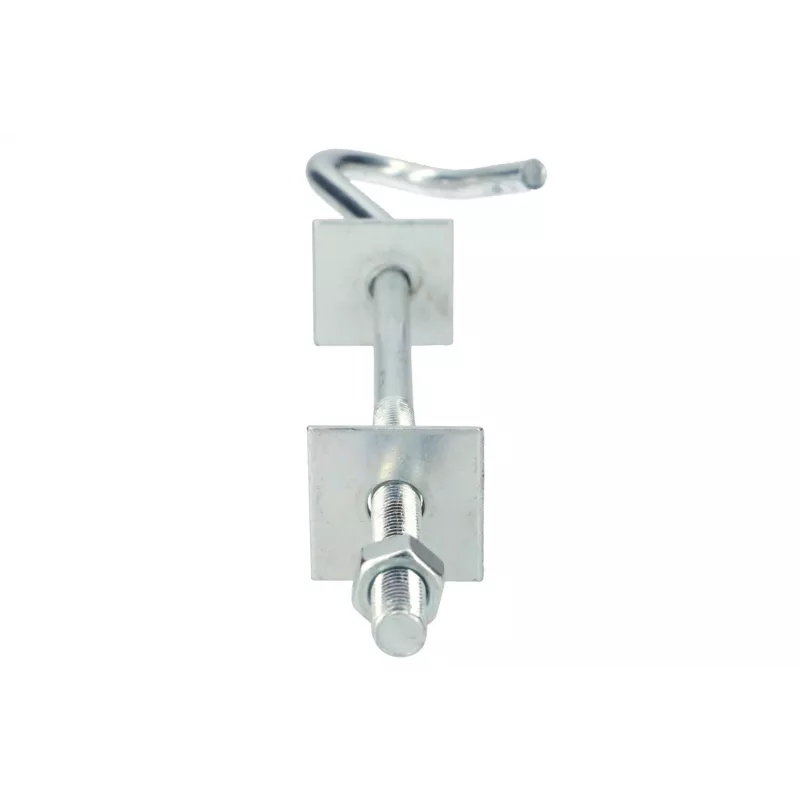 Kaapelikoukku Extralink Hook ripustussilmukalle 12/230mm M12 hopea
