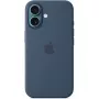 Apple MYY23ZM/A silikonikuori MagSafella iPhone 16:lle, sininen (Denim)