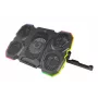 Kannettavan tietokoneen jäähdytysalusta ESPERANZA EGC107 – 3 tuuletinta 1200–2600 kierr./min, 390×255×38 mm, USB PD, RGB, 5 korkeusasentoa, musta