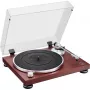Hihnavetoinen audiosoitin Audio-Technica AT-LPW50BTRW ruskea manuaalinen