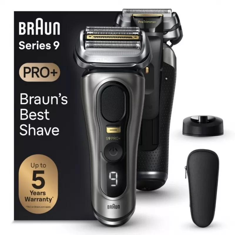 Braun Series 9 Pro+ 9515s sähköparranajokone - märkä ja kuiva, metallic