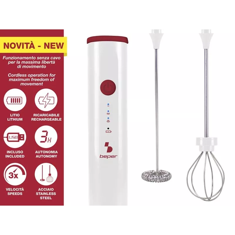 Vedenkeitin Beper P102SBA008 1,7 l ruostumaton teräs, langaton alusta