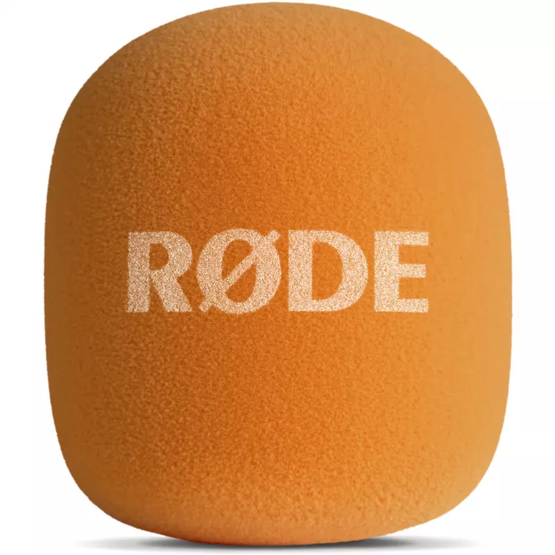 Rode Interview GO – kompakti käsihaastattelumikrofoni, oranssi