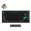 Mekaaninen 75 %:n näppäimistö Keychron Q1 Ultra 8K – USB + RF-langaton + Bluetooth, RGB, musta