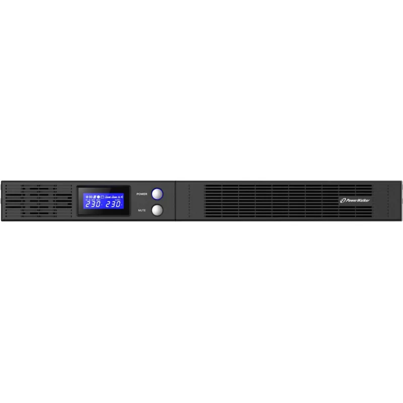 PowerWalker VI 500 R1U UPS (keskeytymätön virransyöttö) Line-Interactive 0,5 kVA 300 W 4 AC-lähtöä