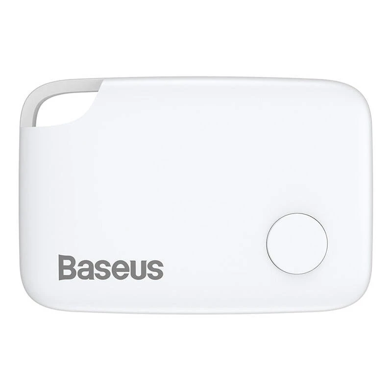 Baseus T2 ZLFDQT2-02 mini avaimenetsin (jäljitin), 75 mAh, 80–100 dB, valkoinen