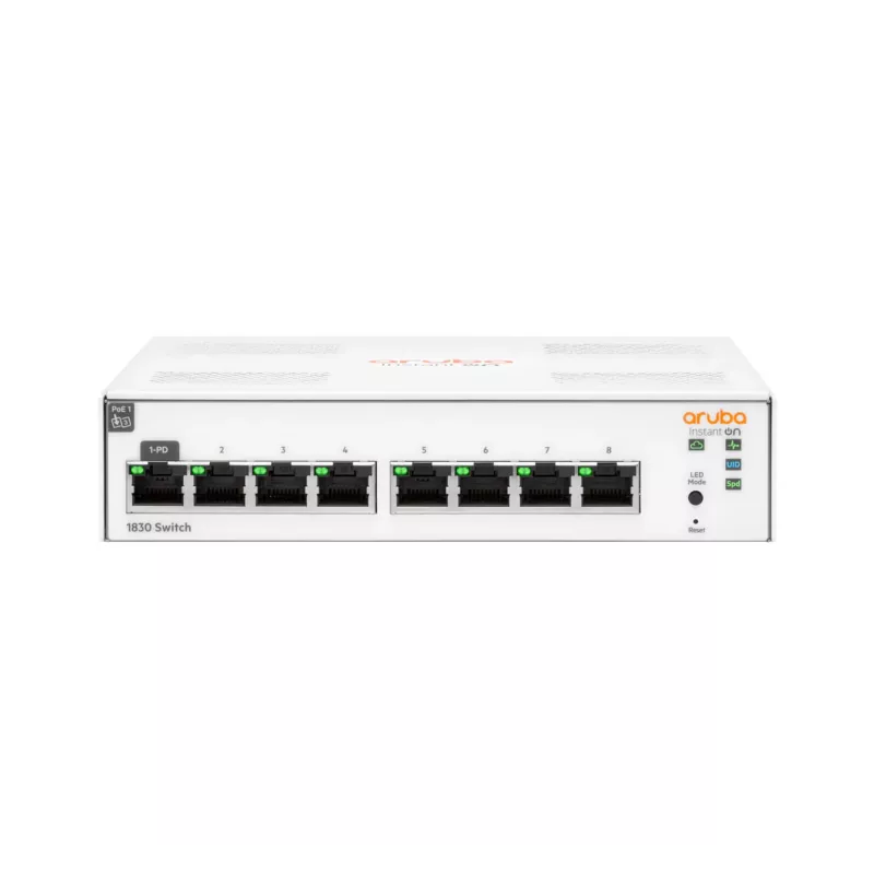 HPE Aruba Networking Aruba Instant On 1830 8G Managed L2 Gigabit Ethernet -kytkin