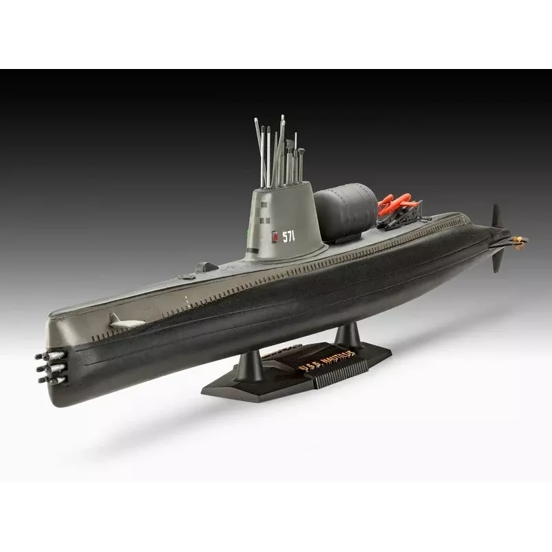 Muovimallilaiva REVELL U.S.S. Nautilus mittakaava 1:305, rakennussarja 05184