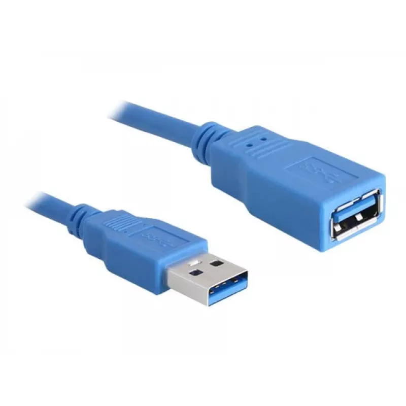 USB-kaapeli DeLOCK USB 3.0-A uros/naaras - 2 m