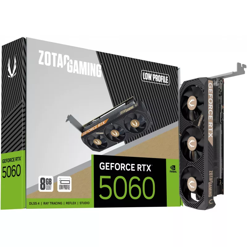 Zotac GAMING GeForce RTX 5060 Low Profile 8 GB GDDR7 -näytönohjain