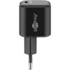 Goobay laturi 65331 sisäkäyttöön AC-pikalaturi musta USB Type-C