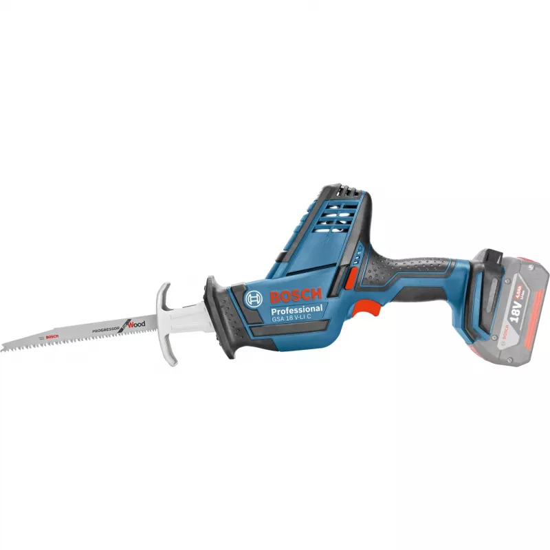 Bosch GSA 18 V-LI C Professional musta, sininen, punainen