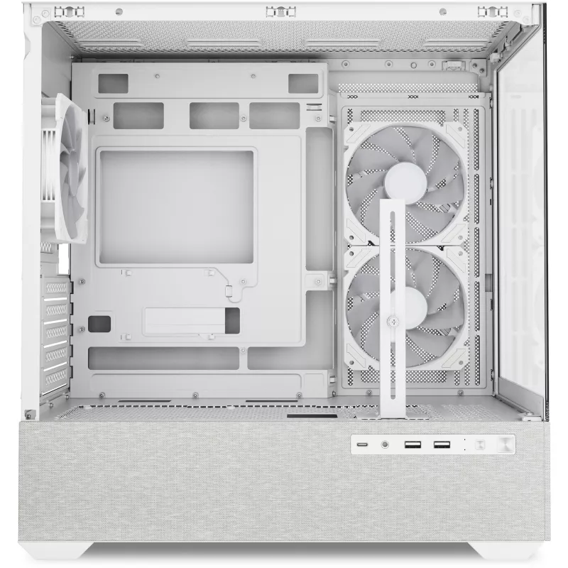 Sharkoon MK7 ARGB mATX -kotelo 2x lasi valkoinen