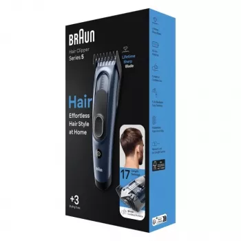 Braun HC5350 hiustenleikkuri, sininen