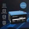 Akkupaketti LiFePO4 QOLTEC 10Ah 12,8V 128Wh integroidulla BMS:llä