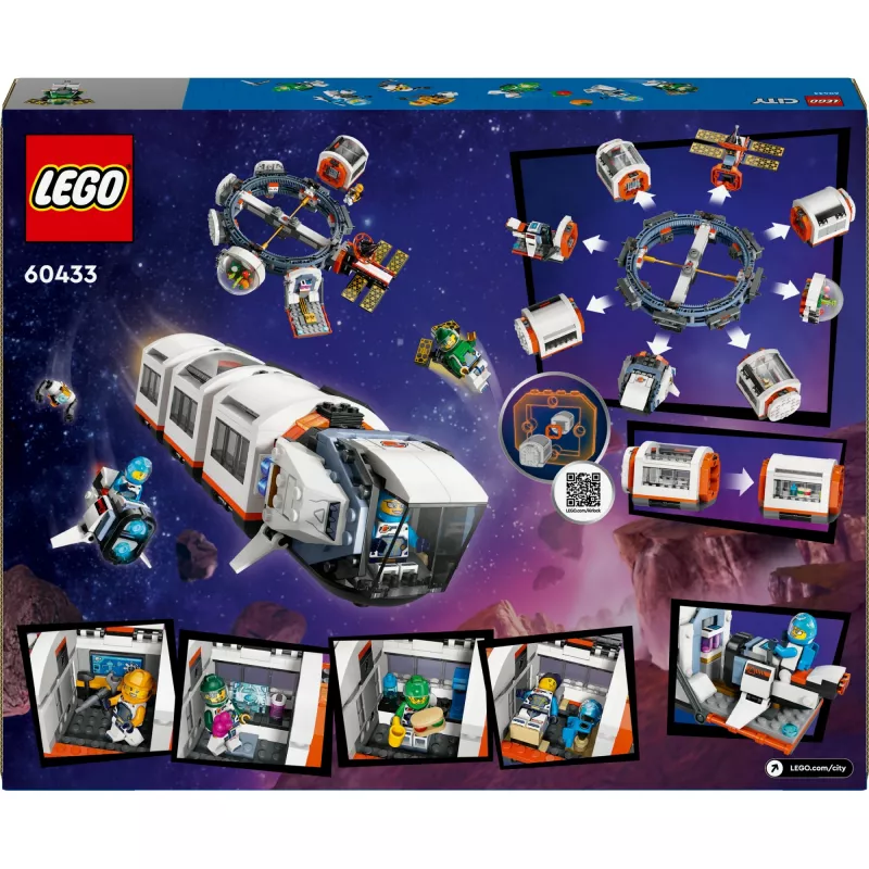 LEGO CITY 60433 MODULAARINEN AVARUUSASEMA
