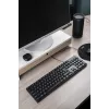 Savio KB-01 näppäimistö Home/Office USB QWERTY US Englanti musta