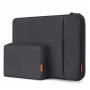 Sleeve-laukku Inateck LB01006 33 cm (13 tuuman) laitteille, musta/harmaa