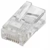 Intellinet 502375 johdinliitin RJ-45 läpinäkyvä