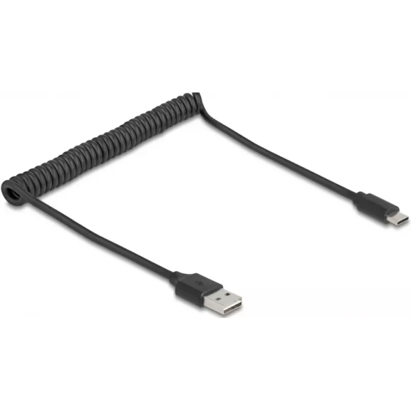 USB-kaapeli DeLOCK 90133 USB 2.0 0,8 m musta