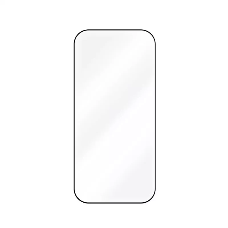 Karkaistu lasinen näytönsuoja FIXED Apple iPhone 17 2.5D Full Cover — 2 kpl, musta