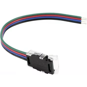 LED-nauhan virtaliitin EUROLITE 50530070 4-napainen 10 mm nauhalle