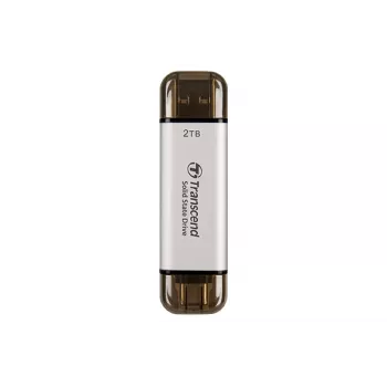 Transcend ESD310 2 TB kannettava SSD-levy, USB 3.2 Gen 2 (10 Gbps), USB-C