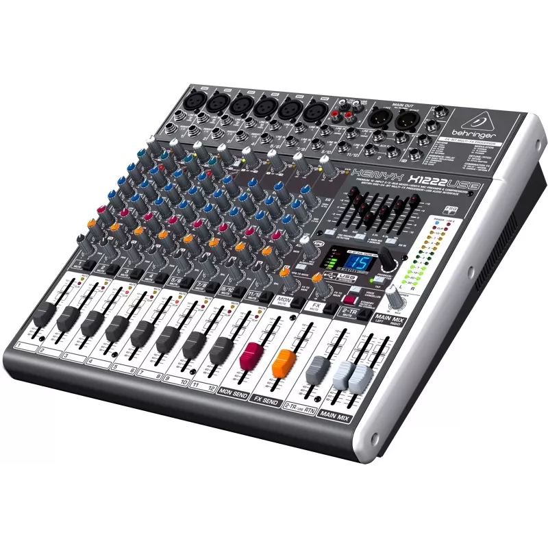Behringer X1222USB audiomikseri 4 kanavaa