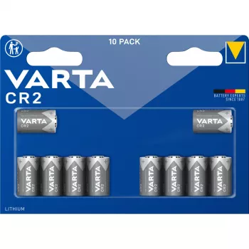 Varta CR 2 SP - litiumparisto CR2 920 mAh 10 kpl:n pakkaus - paristo - CR 2/CR 15270