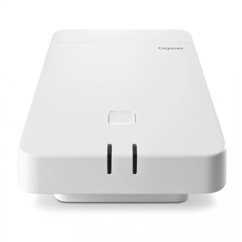 DECT-tukiasema Gigaset N770 IP Pro – 120 kanavaa, HTTPS/SIPS/SRTP/SSL/TLS, sisällä 50 m, ulkona 300 m, valkoinen
