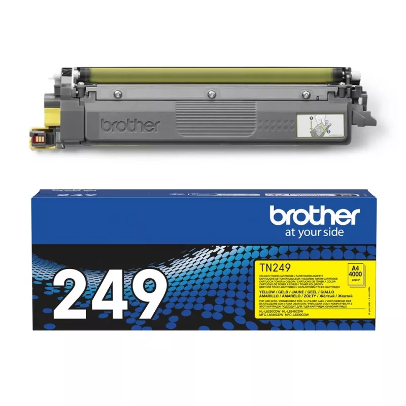 Värikasetti Brother TN-249Y 3000 sivua keltainen