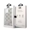 Karl Lagerfeld KLHCP14MLMNMS iPhone 14 Plus 6.7 kova kotelo hopea / hopea Liquid Glitter Monogram