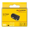 Autolaturi DeLOCK 64278 universaali musta pikalataus 12-24V