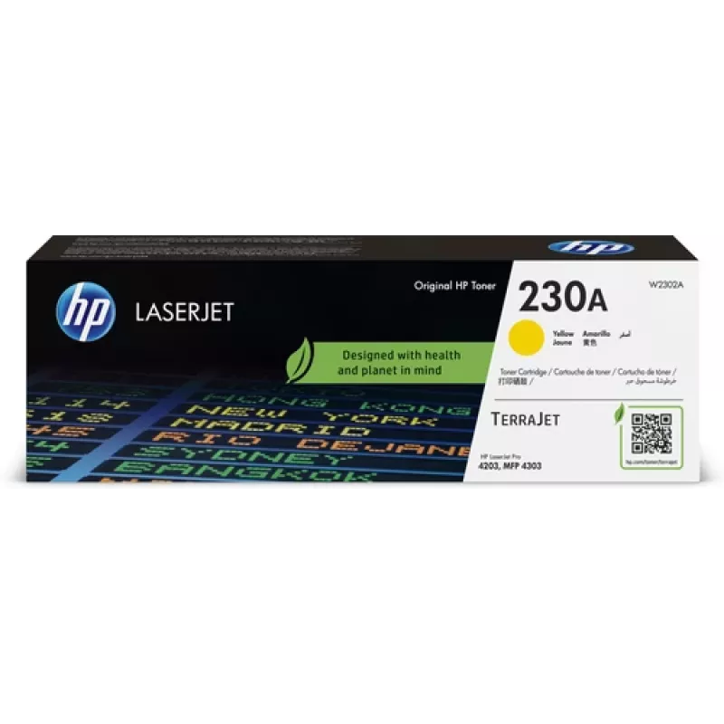 Värikasetti HP 230A W2302A 2300 sivua keltainen