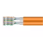Equip Cat.7 S/FTP duplex-asennuskaapeli, LSZH, massiivikupari, 500m
