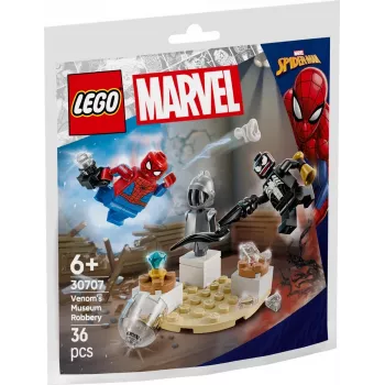Rakennuslelu LEGO Venoms Museumsraub Polybag-setti 30707 – Marvel Super Heroes, pieni keräilysetti