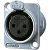 Johdinliitin JUNG CXLR-D XLR hopea