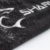 Käsipyyhe White Shark TW-02 sahahai nopeasti kuivuva kevyt mikrofiber