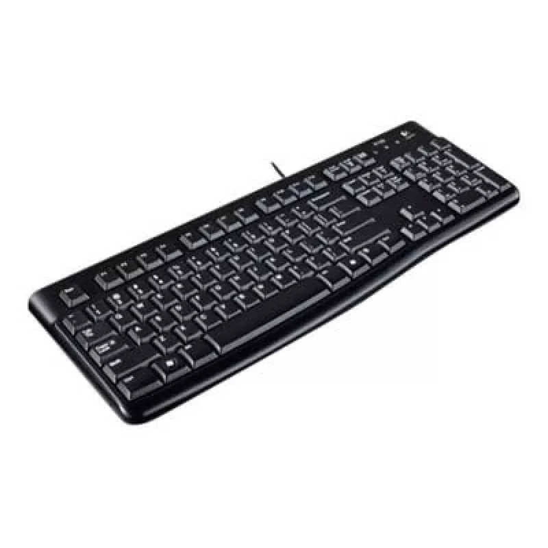 Työpöytä MK120, johdollinen, USB, QWERTZ, musta, hiiri mukana