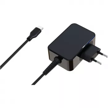 Mobiililaite laturi LC-Power LC-NB-GaN-65-C kannettava musta AC sisäkäyttö